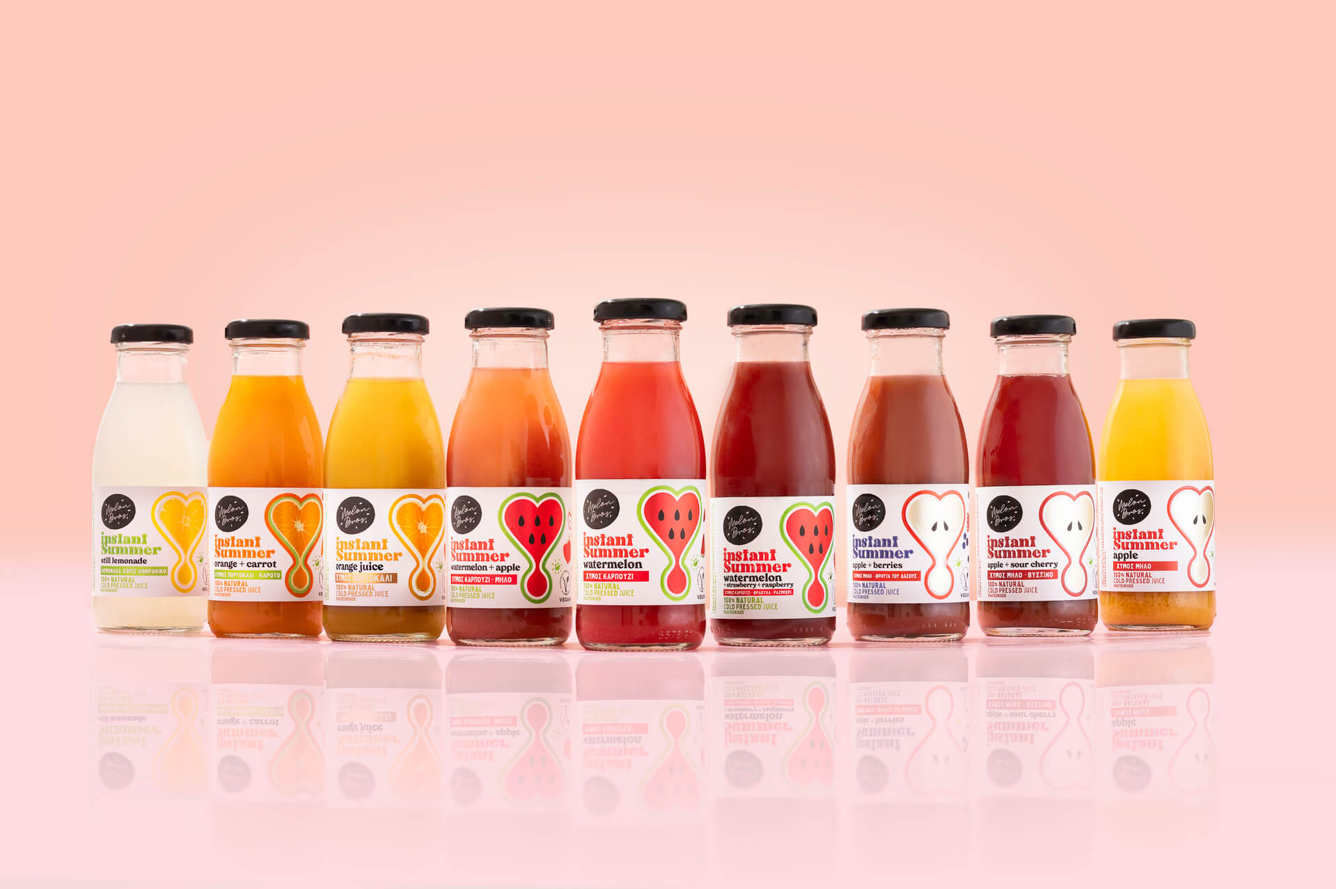 MelonBros - juice product line